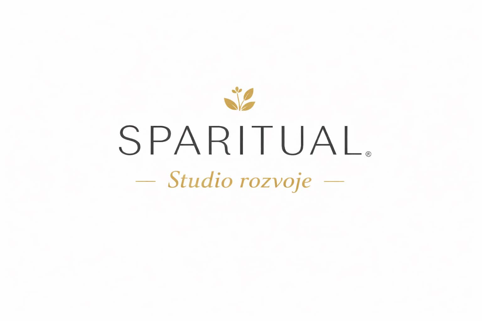 Logo Sparitual Elegant - školení sparitual